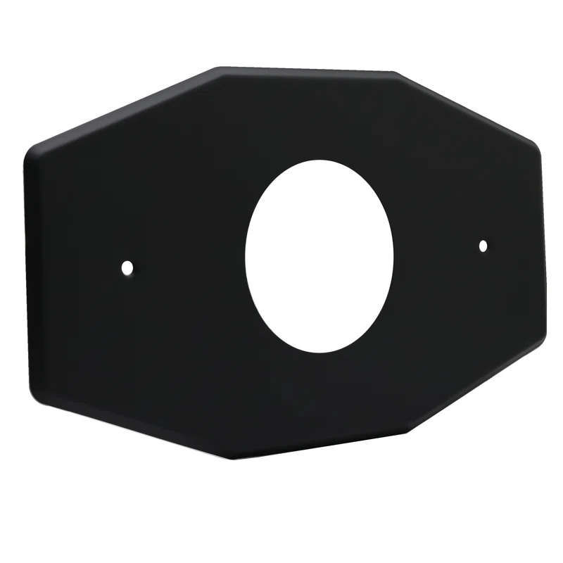 One-Hole Remodel Cover Plate for Mixet Bathtub and Shower Valves
