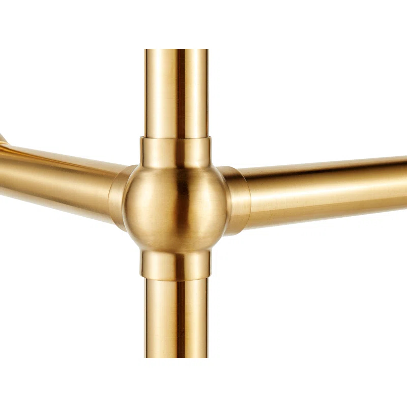 ANZZI ANZZI Verona Series 34.5 In Rust-Resistant Stainless Steel Bathroom Console Sink Base
