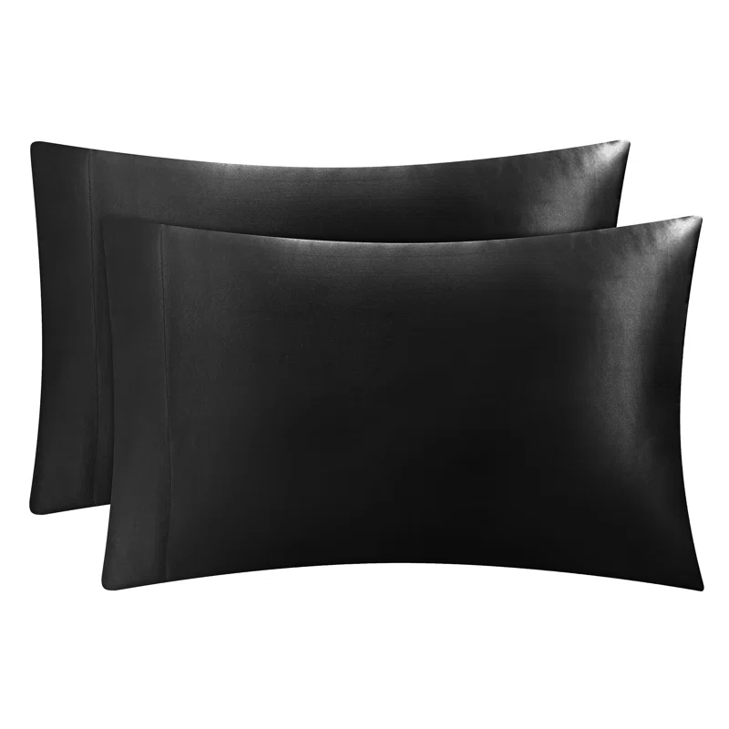 Juicy Couture Juicy Couture Silky Satin Pillows Case Sets with Envelope Closure (Set of 2)