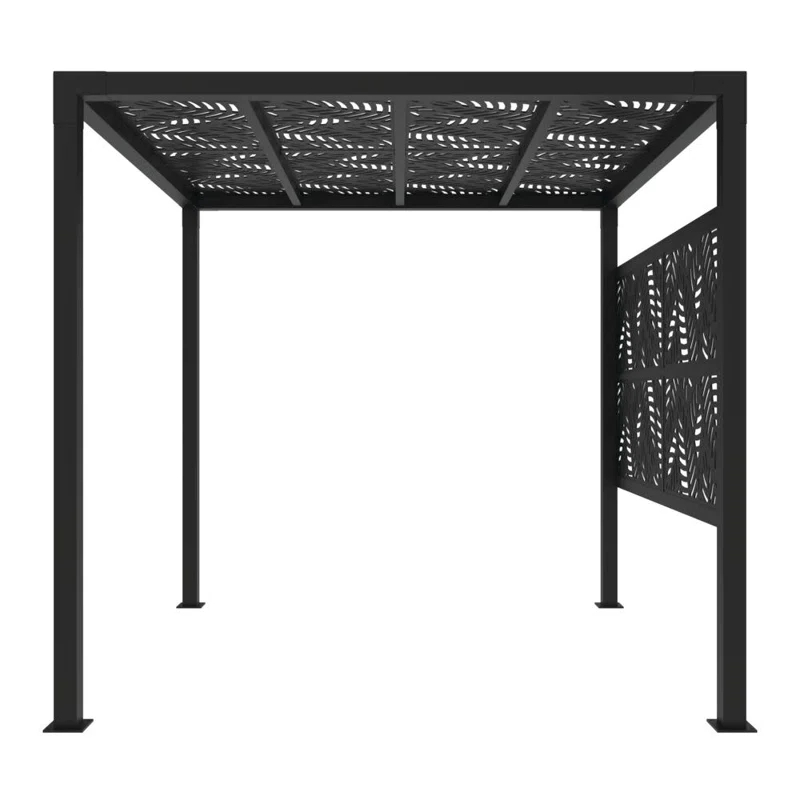 8 Ft. W x 8 Ft. D Aluminum Pergola with Canopy