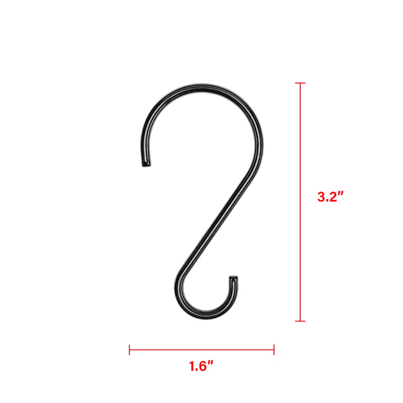 Utopia Alley Zinc Shower Curtain Hook