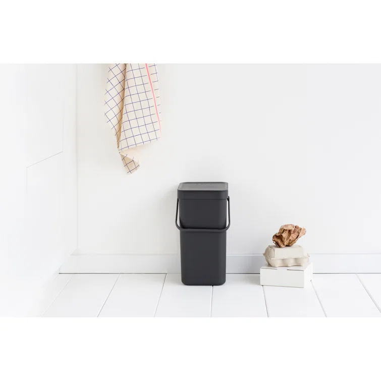 Brabantia Sort & Go Plastic Recycling Bin, 3.2 Gallon