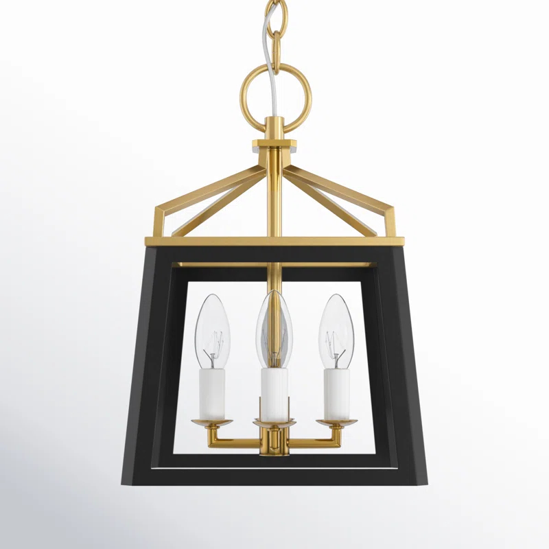 Birch Lane™ 4 - Light Dimmable Lantern Geometric Chandelier