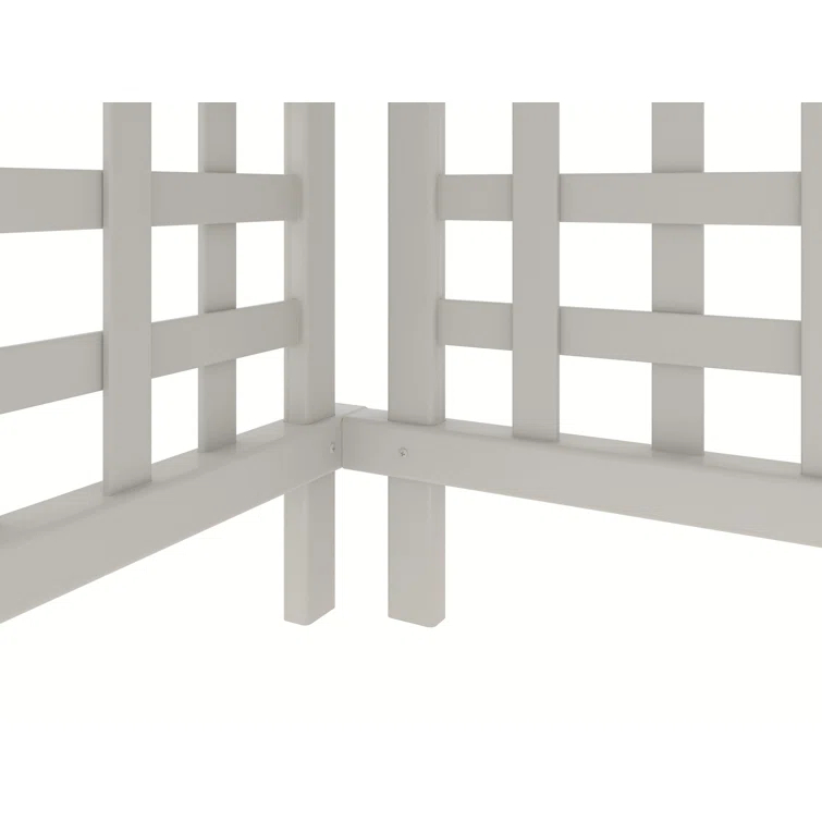 Enclo Enclo 3.5 ft H x 3.25 ft W x 3 ft L Liberty Lattice Freestanding Vinyl Privacy Screen (3 Panels)