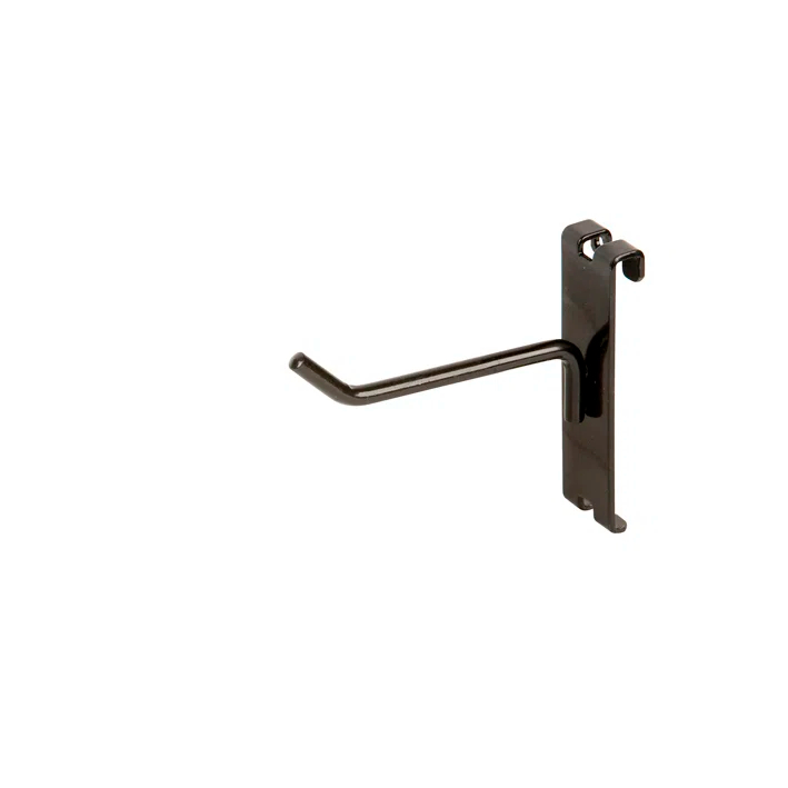 Econoco BLK/H4 Steel Slatwall Hooks (Set of 96)