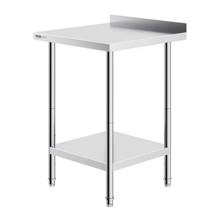 Wrought Studio™ Wrought Studio™ Stainless Steel 24'' L x 24'' W x 36'' H Work Table