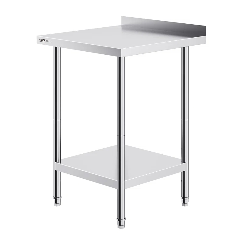 Wrought Studio™ Wrought Studio™ Stainless Steel 24'' L x 24'' W x 36'' H Work Table