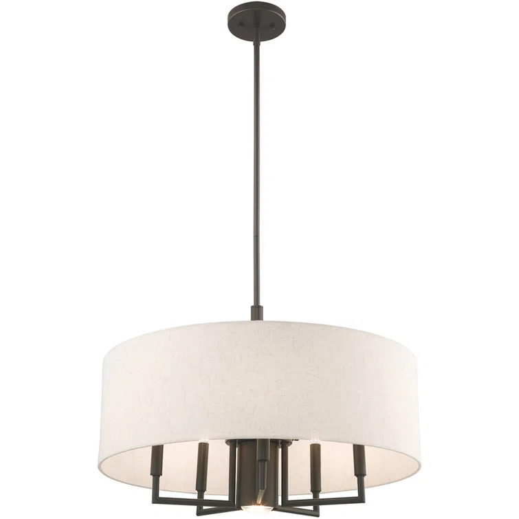 Lighting Lumens 6 - Light Drum Chandelier