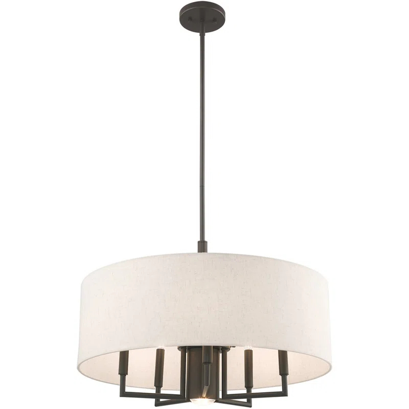 Lighting Lumens 6 - Light Drum Chandelier