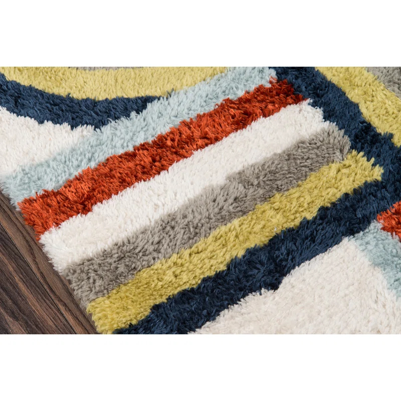 Hand Tufted Geometric Rug