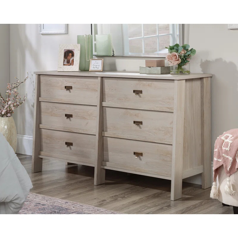 Trestle 58.125'' W 4 - Drawer Dresser