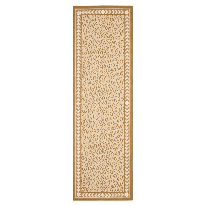 Martha Stewart Rugs Chelsea Hand Hooked Wool Animal Print Rug