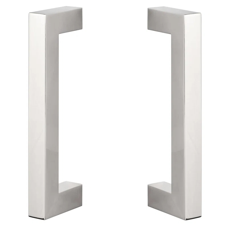 Sure-Loc Hardware Barn Door Handle, 9", Square, 2-sided (Set of 2)