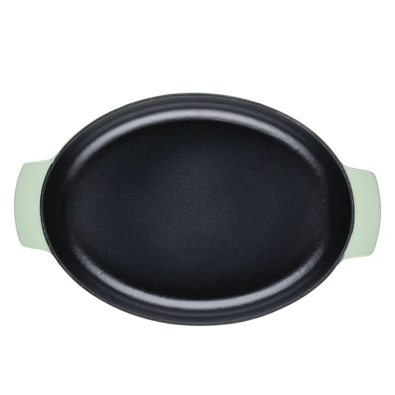 KitchenAid® KitchenAid Cast Iron Oval Au Gratin Roasting Pan Suitable - 2.5 Quart