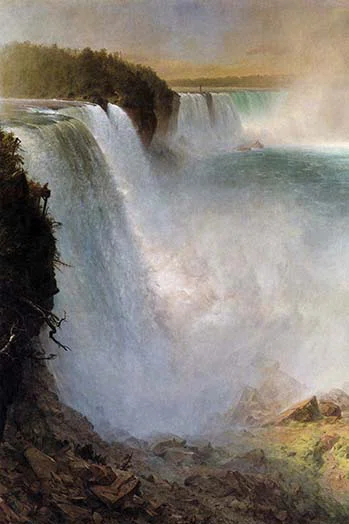 Buyenlarge " Niagara Falls " by Frederic Edwin Church