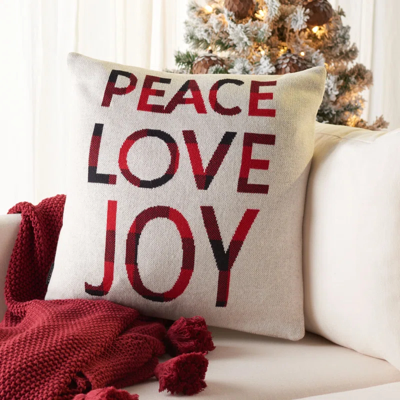 Safavieh Cotton Reversible Throw Pillow
