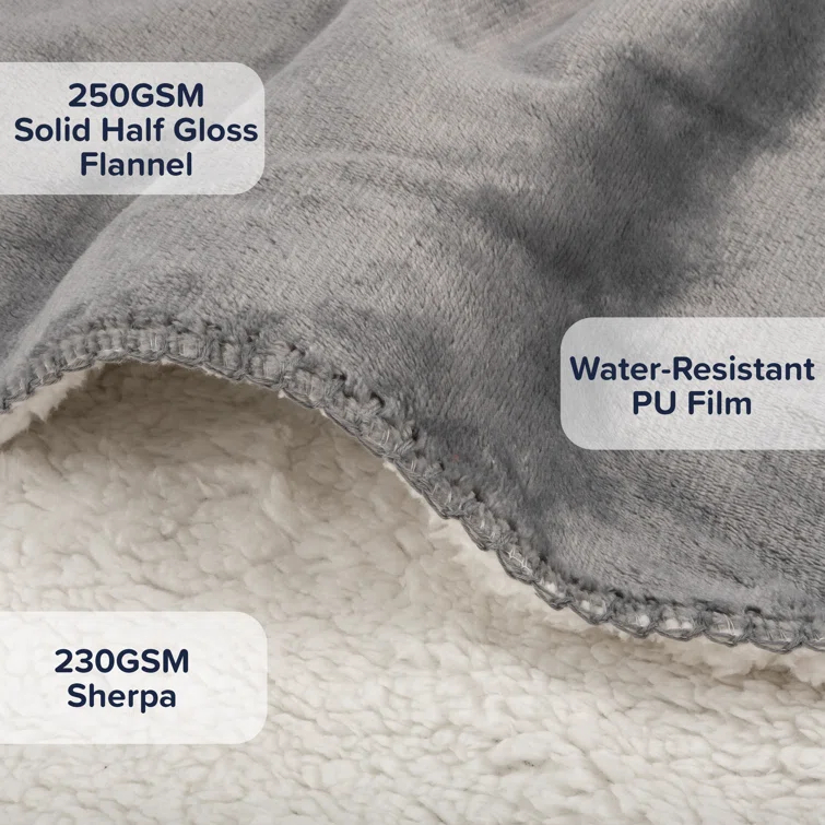 Petmaker PETMAKER 60x70in, 60x80in, 80x100in Water-Resistant Dog Blanket