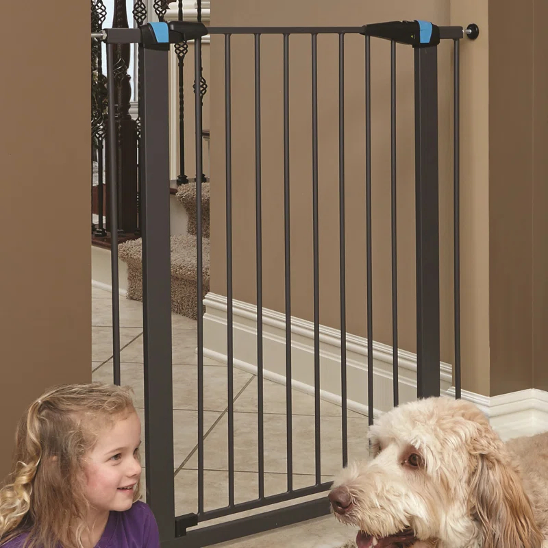Midwest Homes For Pets MidWest Homes for Pets Gate/ Walk-thru Steel Pet Gate