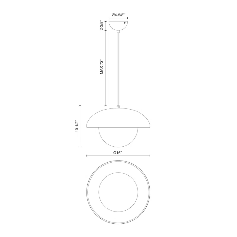 Alessia Single Light Glass Pendant