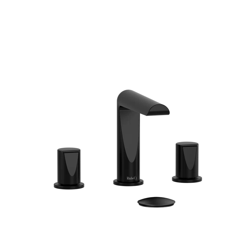 Riobel PB08BK Parabola Widespread Lavatory Faucet