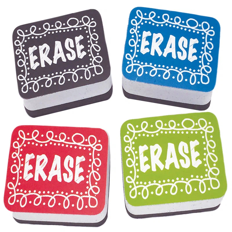 Ashley Productions Ashley Productions Plastic / Acrylic 30 Dry-Erase Board Eraser (Set of 3)