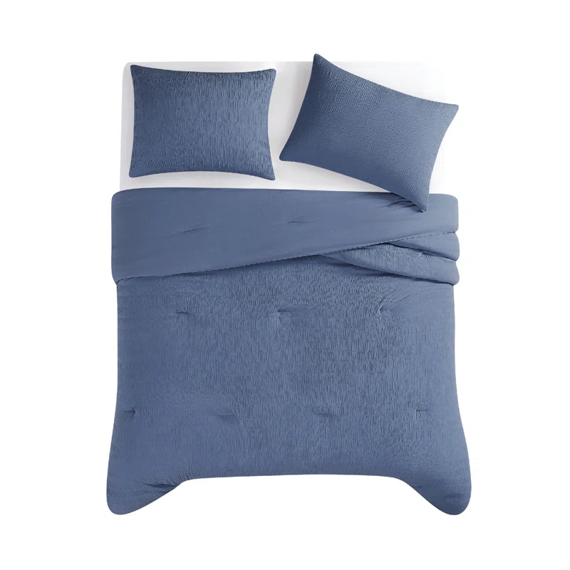 Truly Soft Truly Soft Crinkle Garment Wash Comforter Set