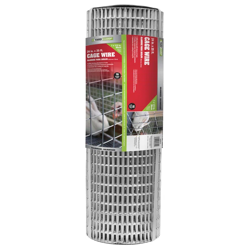 YARDGARD Silver Metal Fencing