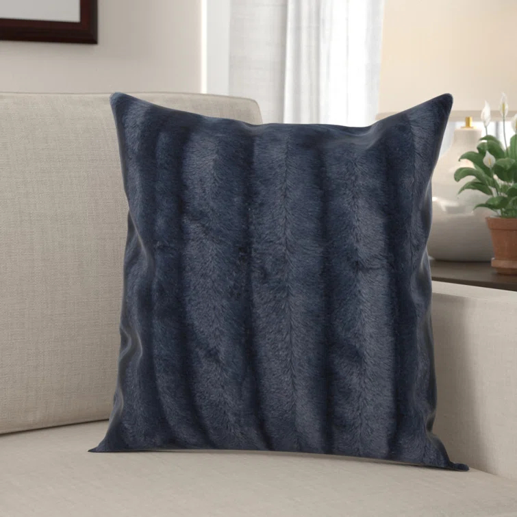 Cheer Collection FRBIN Square Pillow Cover & Insert (Set of 2)