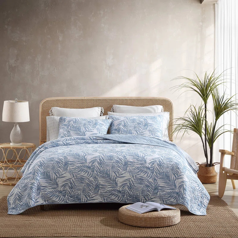 Tommy Bahama Home Tommy Bahama Palmday Cotton Reversible Quilt Set