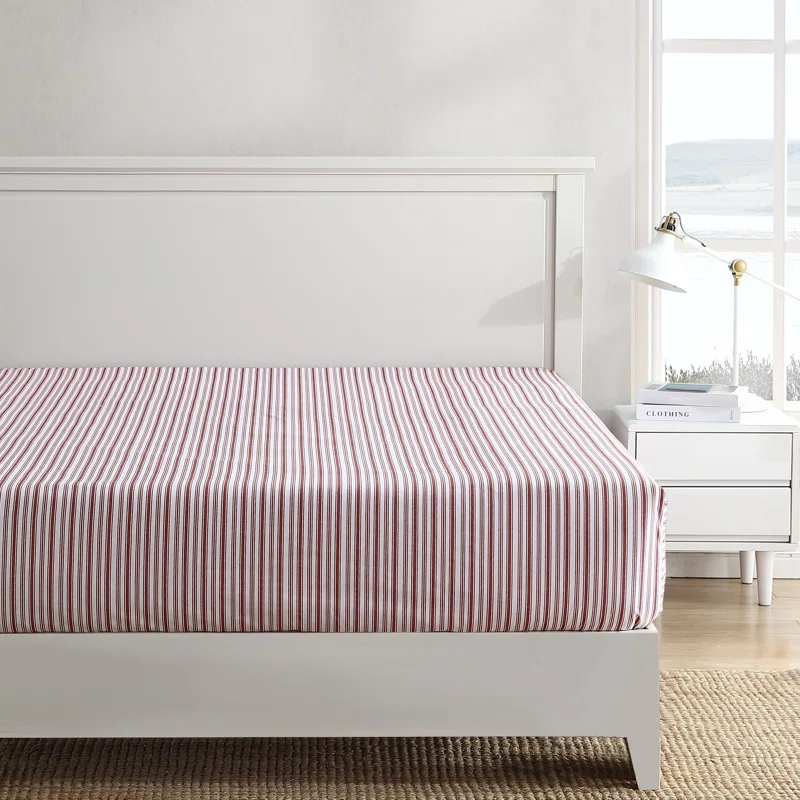 Nautica Nautica Percale Cotton Fully Elastic Fitted Sheet