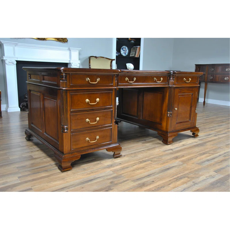 Niagara Solid Wood Writing Desk