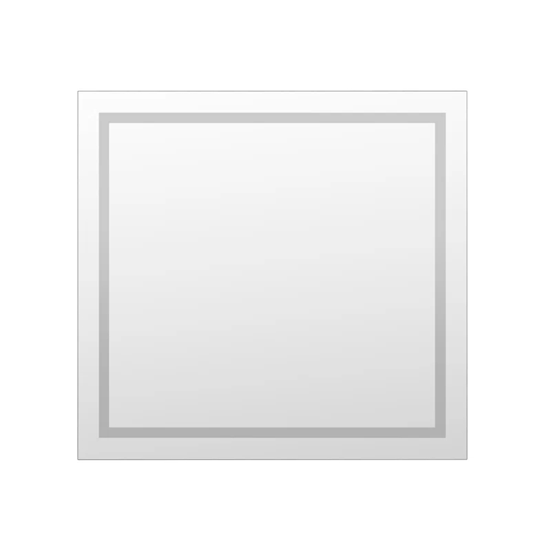 Wyndham Collection Miramar Lighted Mirror with Dimmer and Defogger, Wall Switch Direct