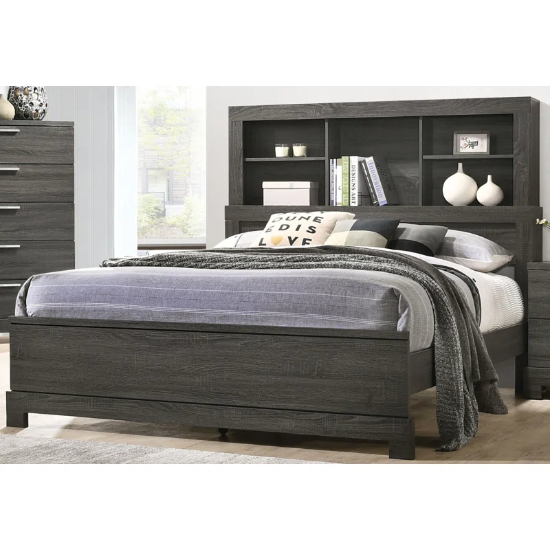 Wildon Home® Temecula Bookcase Storage Bed