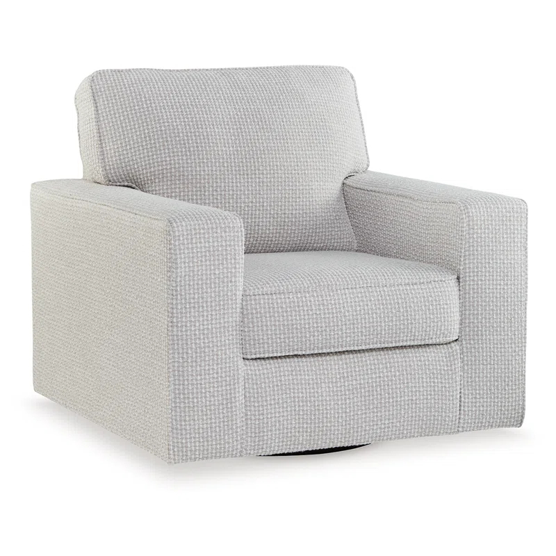 Ebern Designs Deivydas Upholstered Swivel Armchair