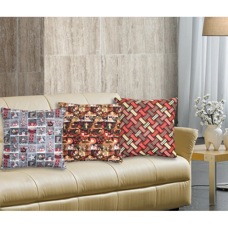 Reversible Throw Pillow
