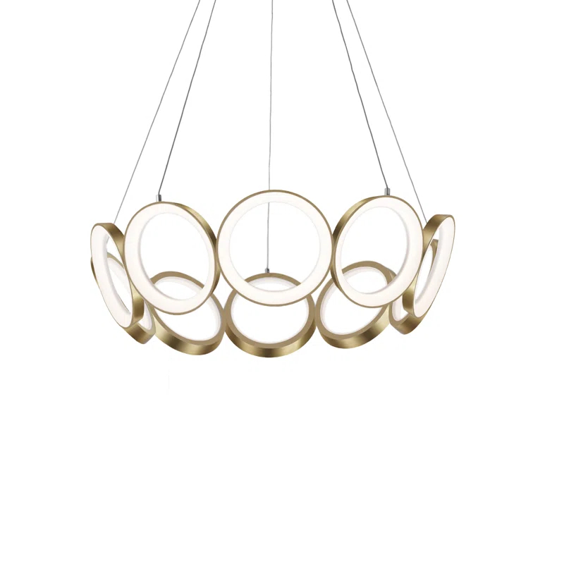 Kuzco Lighting Oros 10 - Light Dimmable LED Classic / Traditional Chandelier