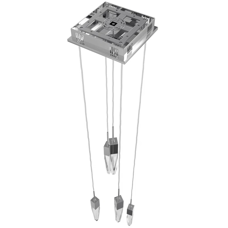 Avenue Lighting Aspen 5 - Light Polished Chrome Cluster Pendant