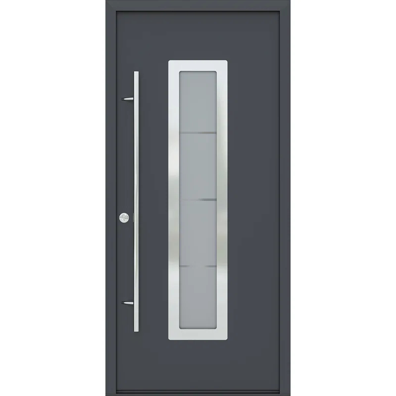 37.4'' x 81.5'' Steel Front Entry Doors