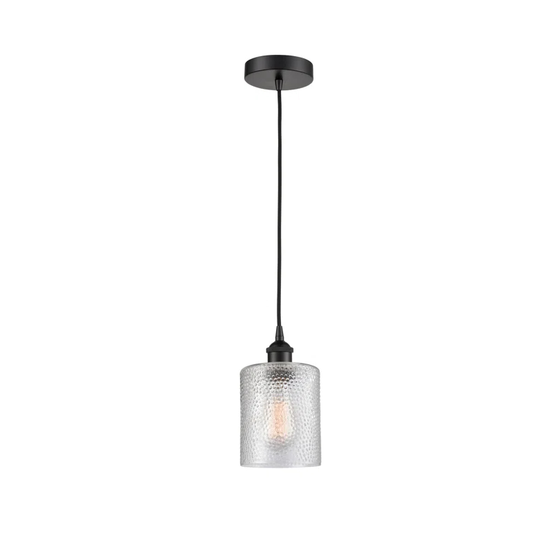Innovations Lighting Cobbleskill 1 - Light Single Drop Pendant Pendant