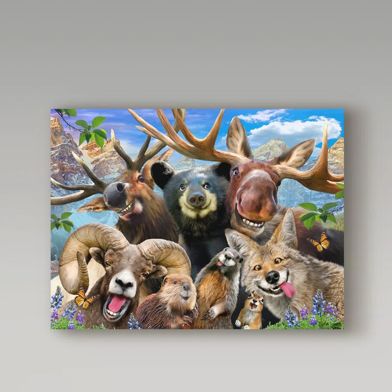 Trademark Fine Art " Happy Forest " by Howard Robinson