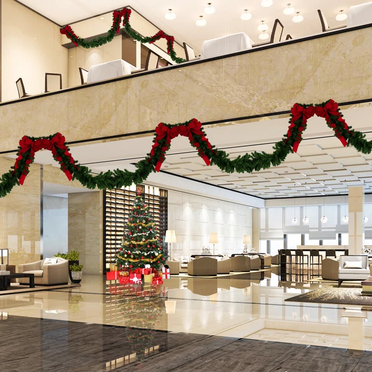 Balsam Pine Artificial Christmas Garland Unlit