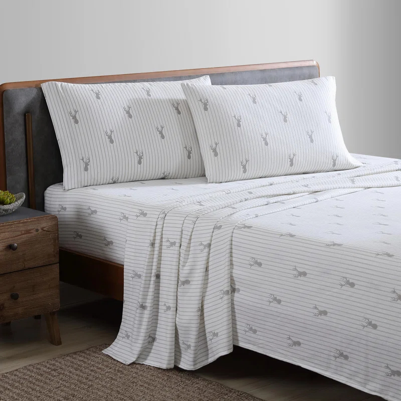 Eddie Bauer Cozy Cotton Flannel Sheet Sets