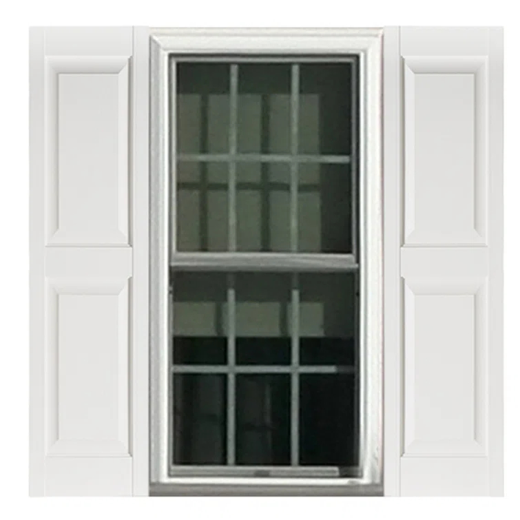 Perfect Shutters, inc. Premier Raised Panel Shutters (Set of 2)