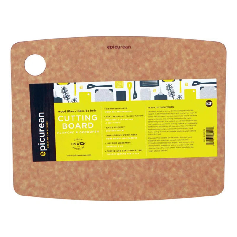 Epicurean Kitchen Series 15" Cutting Board in Natural