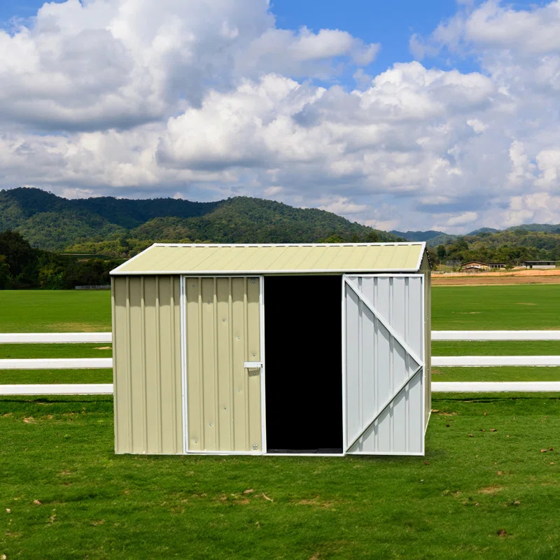 Absco Absco Premier 10 ft. W x 10 ft. D Metal Storage Shed