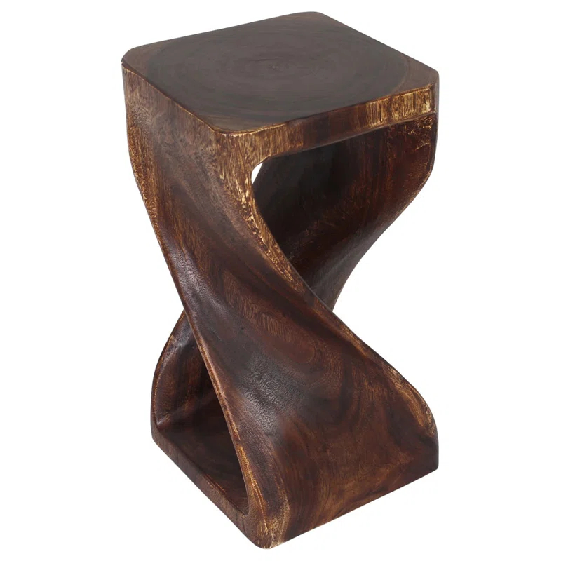 Strata Furniture Solid Wood End Table
