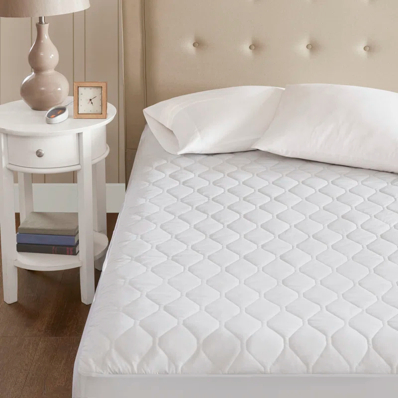 Beautyrest Heated Microfiber Mattress Pad with 3M Scotchgard