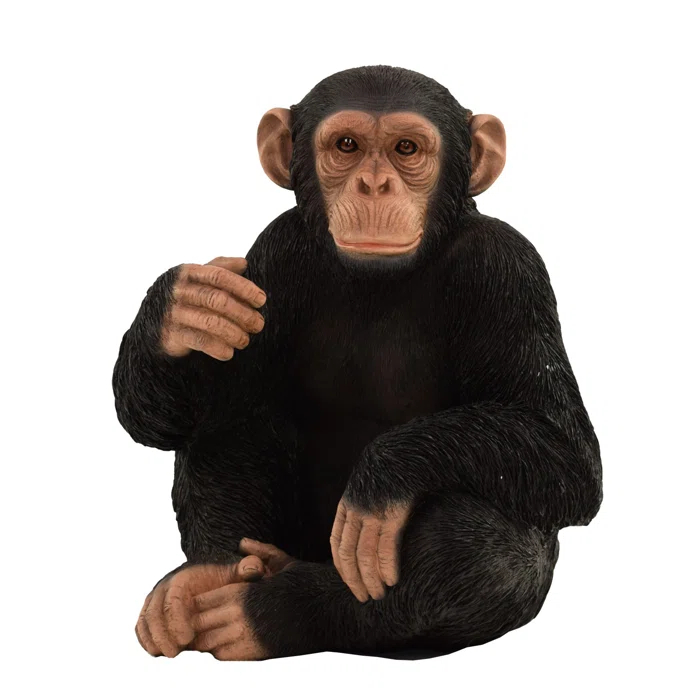 Hi-Line Gift Ltd. Monkey Sitting Statue