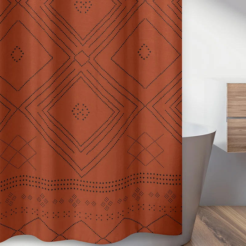 Sweet Jojo Designs Geometric Shower Curtain