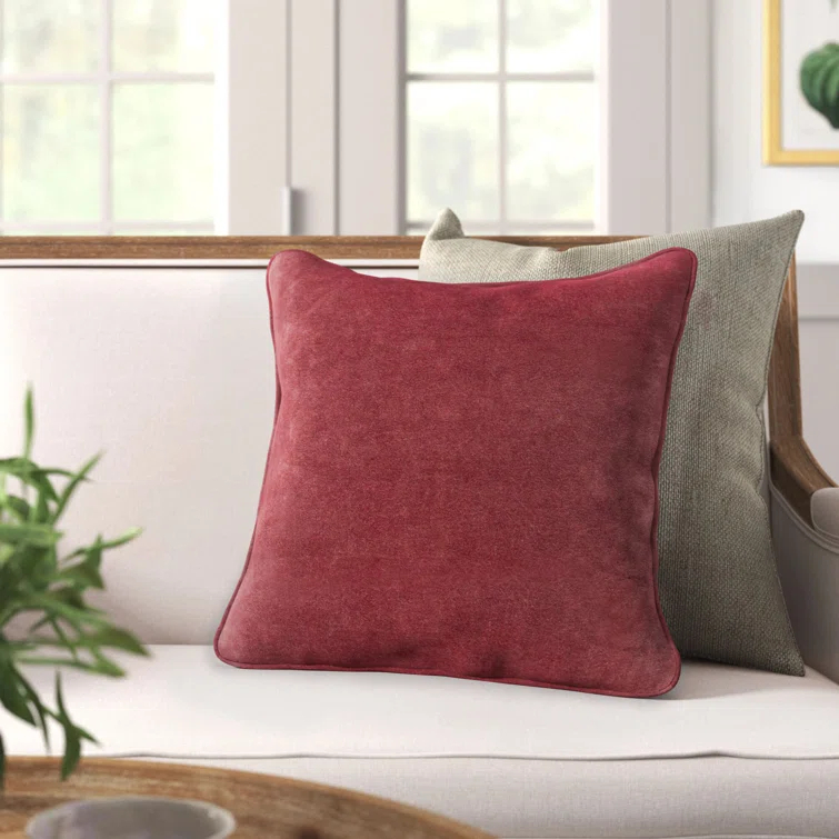 Safflower Ally Cotton Throw Pillow